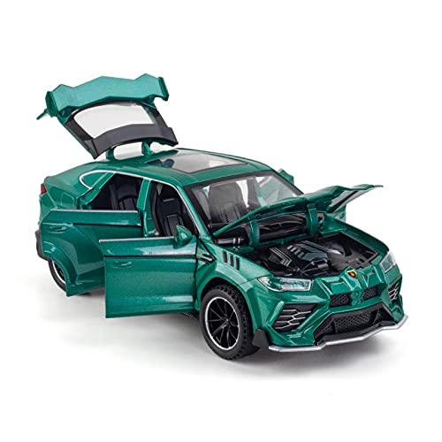 Kits Juguete Modelo Coche Clásico 1/32 para Rambo Urus SUV Modelo De Coche Diecast Material De Aleación 6 Puertas Que Se Pueden Abrir Juguetes De Regalo para Niños Expresión De Amor (Color : 1)