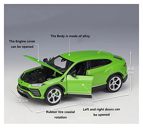 Kits Juguetes Modelos Coches De Moda para Lamborghin Urus SUV Escala De Vehículo 1: 24 Modelo De Coche Simulación De Aleación De Coche Juguete Educativo Expresión De Amor