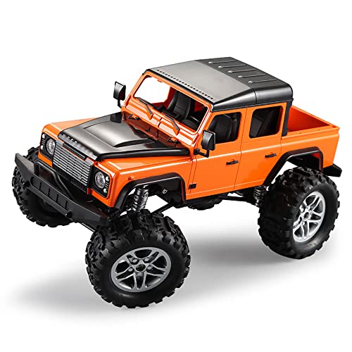 Klobvtt Control remoto 4WD Off-road Coche de escalada de montaña de alta velocidad 2.4G RC Camioneta pickup de montaña Niños Modelo de juguete Coches Juguetes eléctricos Vehículo, Regalos para niños y