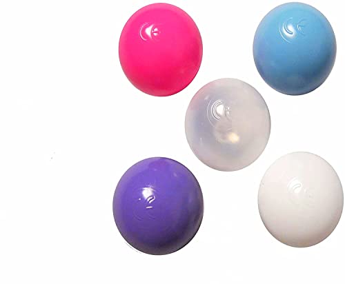 Koenig-Tom Juego de 100 Bolas para Piscina de Bolas de 6 cm, para niñas en guardería y Calidad Comercial, Bolas de plástico sin plastificantes