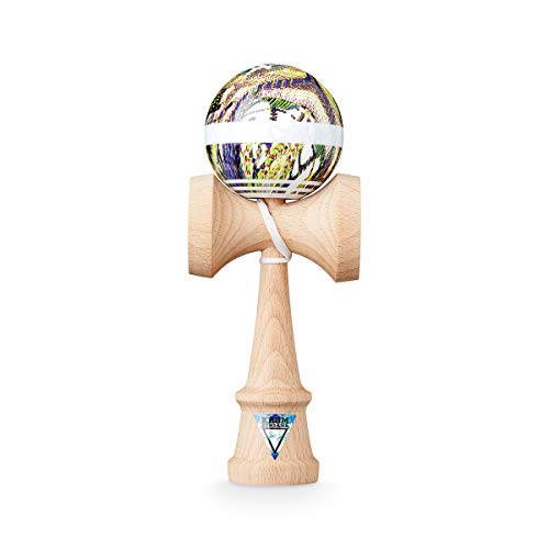 Krom Kendama Juguete Noia 6 – Mejora Tus Habilidades Cognitivas – Mejora el Balance, los Reflejos y la Creatividad – Kendama Modelo Pro Hecho para Principiantes y Expertos