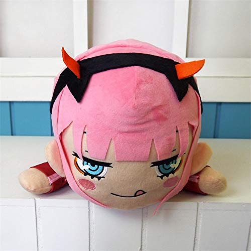 Ksydhwd Peluches 1 Pieza Anime Darling In The Franxx Figura De Juguete Zero Two Muñeco De Peluche De Peluche De Niña Linda Dol Toy 40cm para Regalo