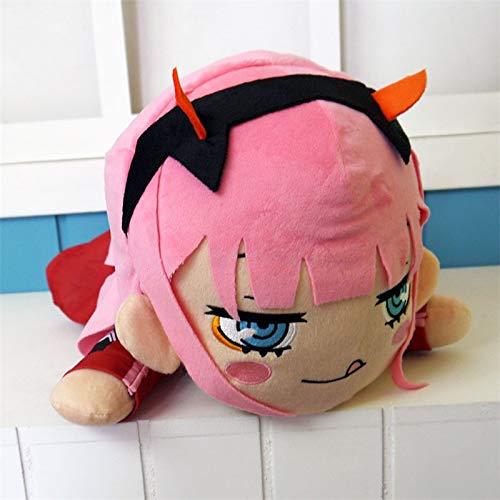 Ksydhwd Peluches 1 Pieza Anime Darling In The Franxx Figura De Juguete Zero Two Muñeco De Peluche De Peluche De Niña Linda Dol Toy 40cm para Regalo