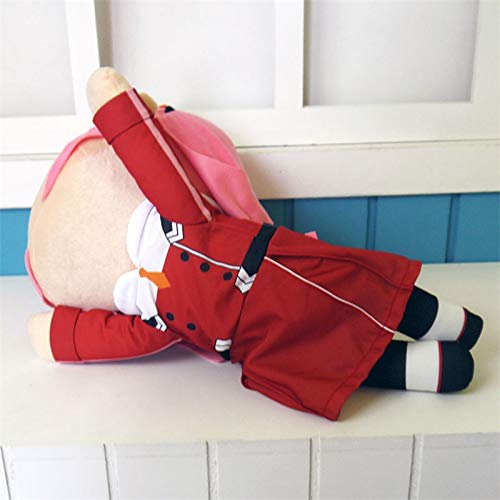 Ksydhwd Peluches 1 Pieza Anime Darling In The Franxx Figura De Juguete Zero Two Muñeco De Peluche De Peluche De Niña Linda Dol Toy 40cm para Regalo