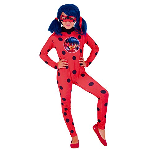 Ladybug Disfraz Miraculous Classic Infantil, 13-14 años (Rubie'S Spain 640858-TW) , color/modelo surtido