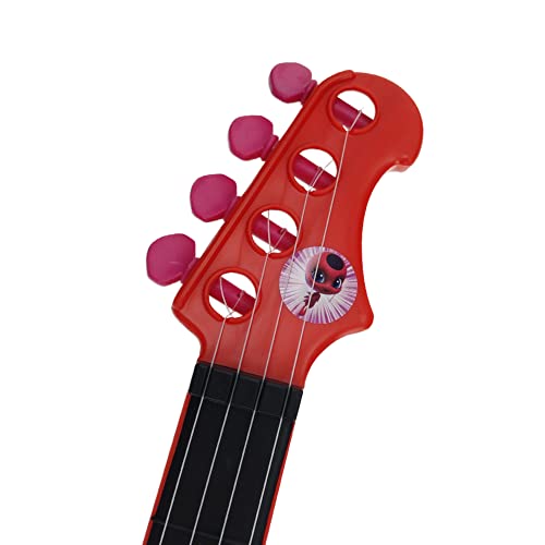 Ladybug- Miraculous: Tales of Ladybug & Cat Noir Zag Micro y Guitarra, 34 x 18 x 72 cm (Claudio Reig 2675)