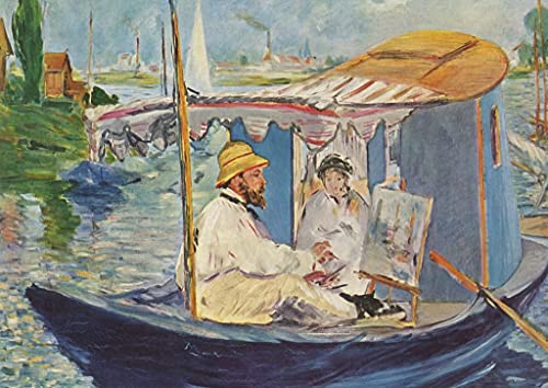 Lais Puzzle Edouard Manet - Claude Monet en su Estudio (Argenteuil) 500 Piezas