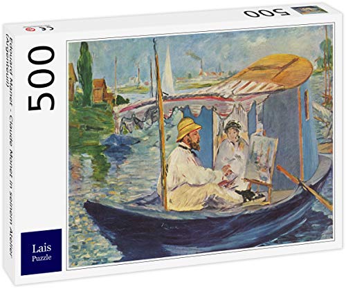 Lais Puzzle Edouard Manet - Claude Monet en su Estudio (Argenteuil) 500 Piezas