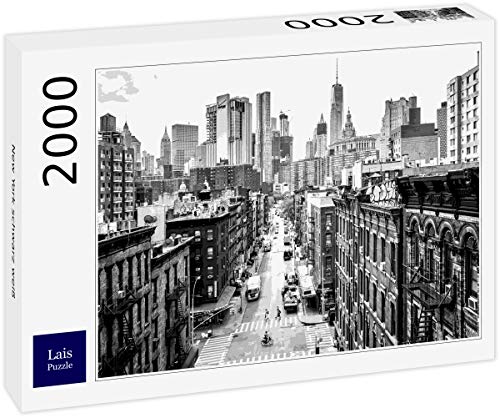 Lais Puzzle Nueva York Negro Blanco 2000 Piezas