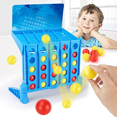 Lamptti Bounce Balls Shots Game, 4 Connect Game Bounce Off Games Cuatro Partidos Bouncing Ball Game, Juguetes educativos para niños Juego de Fiesta