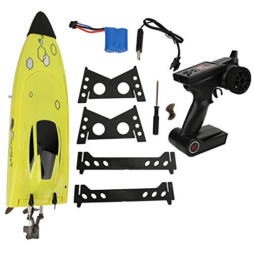 Lancha Rápida De Carreras De Alta Velocidad De 2.4G, Modelo De Lancha Rápida De Carreras RC De Doble Capa Impermeable Barco De Juguete Impermeable De Doble Capa Para Barco RC De Alta Velocidad UDI 904