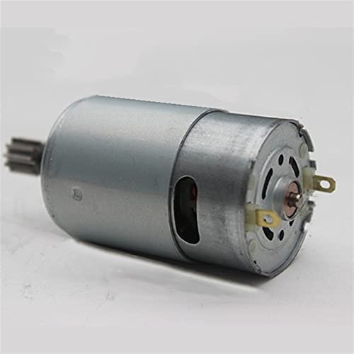 Lcuihong-Mini motor de DC Motor de coche de juguete para niños, 380 390 540 550 CORRIENTE CONTINUA Motor, 6V 12V Motor de triciclo eléctrico para niños, engranaje 8/10/11/12/13 Dientes Piezas de repue