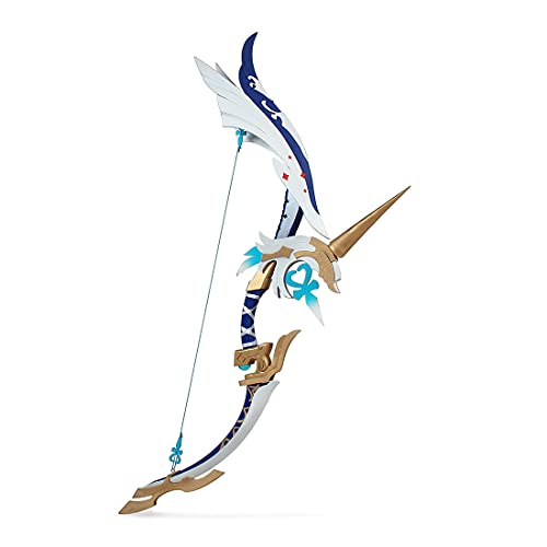 LDB SHOP Armas de anime Genshin Impact Cosplay Espada Anime Arco 130 cm Amos arco para Venti Tartaglia Ganyu Diona Fischl Cosplay, arco desmontable para Halloween Cosplay Arcos