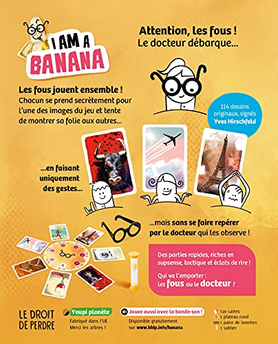 ledroitdeperdre.com- I am a Banana Blackrock Games Juego de tablero DRO032BA, Multicolor