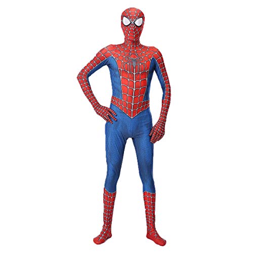 Leezeshaw - Disfraz de superhéroe de Marvel unisex para adultos y niños, de licra y elastano, para Halloween y fiestas de cosplay