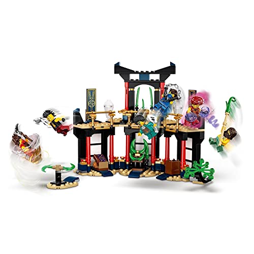 Lego  71735 Ninjago Legacy Torneo De Los Elementos Set De Construcción De Templo +  71745 Ninjago Chopper De La Jungla De Lloyd Juguete De Construcción con Una Moto Y Mini Figuras De Lloyd Y NYA