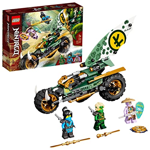 Lego  71735 Ninjago Legacy Torneo De Los Elementos Set De Construcción De Templo +  71745 Ninjago Chopper De La Jungla De Lloyd Juguete De Construcción con Una Moto Y Mini Figuras De Lloyd Y NYA