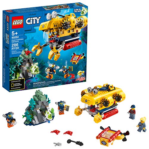 LEGO City 60264 Ocean Exploration - Submarino (286 piezas)