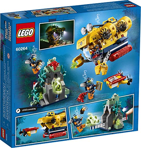 LEGO City 60264 Ocean Exploration - Submarino (286 piezas)