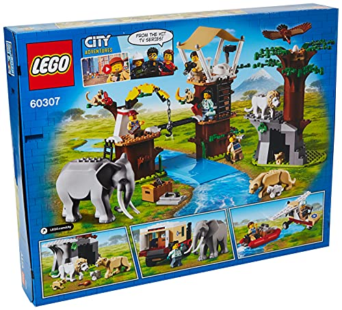 LEGO City 60307 - Campamento de rescate para animales