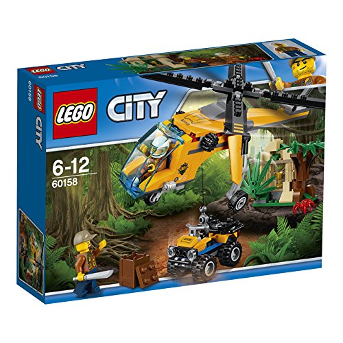 LEGO City City In/out 2017 - Jungla: Helicóptero de Transporte -60158