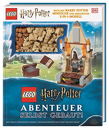 Lego Harry Potter - Libro con minifigura de Harry Potter + adicciones para alumnos de magia, libros infantiles a partir de 6 años