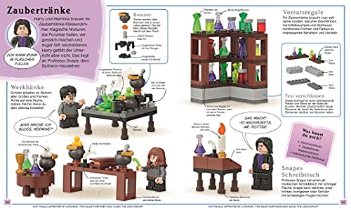 Lego Harry Potter - Libro con minifigura de Harry Potter + adicciones para alumnos de magia, libros infantiles a partir de 6 años