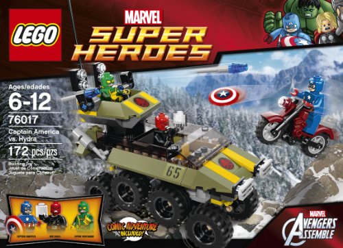 LEGO Heroes Marvel Capitan America vs Hydra