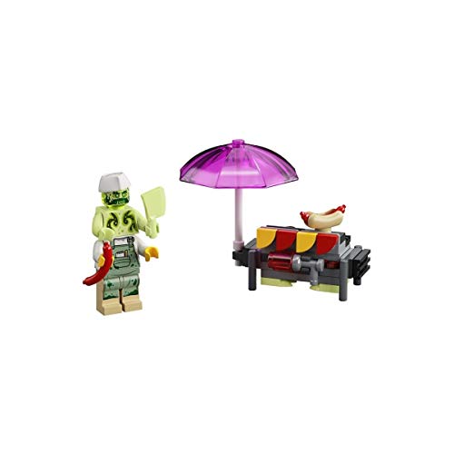 LEGO LEGO-5702016668230 Hidden Side - Puesto Perritos Calientes Chef Enzo (30463), Multicolor