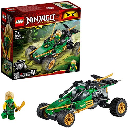 Lego NINJAGO 71700 Legacy Lloyds Animales de la selva + Ninjago Diversión de adivinación para los comandantes del dragón