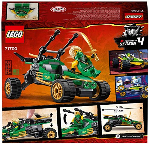 Lego NINJAGO 71700 Legacy Lloyds Animales de la selva + Ninjago Diversión de adivinación para los comandantes del dragón