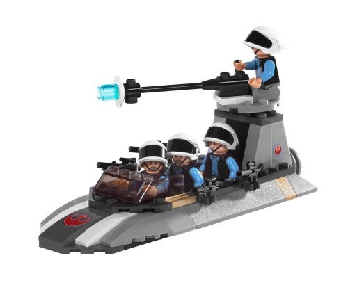 LEGO Star Wars 7668 Rebel Scout Speeder - Deslizador Explorador rebelde