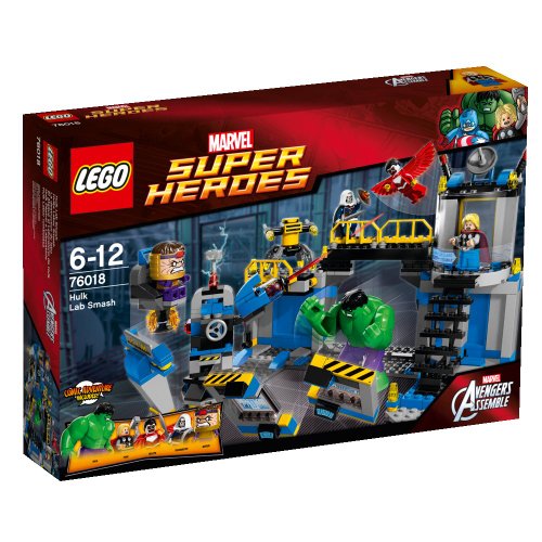 LEGO Super Heroes - El Ataque al Laboratorio de Hulk, Juego de construcción (76018)