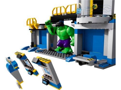 LEGO Super Heroes - El Ataque al Laboratorio de Hulk, Juego de construcción (76018)