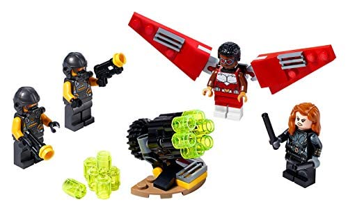 LEGO Super Heroes Falcon and Black Widow Team Up Set 40418 …