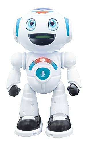 LEXIBOOK Powerman Master Interactivo Que Lee en la Mente Juguete para Niños Baila Juega Música Animal Quiz Stem Robot de Control Remoto Programable Junior