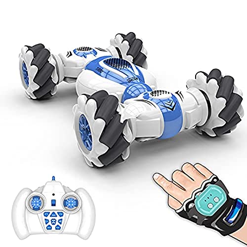 LGRQWER Gesto Inducción RC Cars Stunt Coche Juguete, Deriva omnidireccional en Gelände, Sensor Deformable Toy Toy Cars Regalo para Niños Boys Cumpleaños