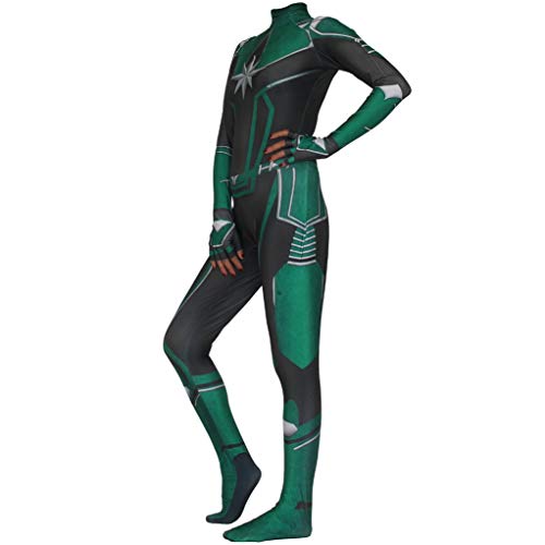 LGYCB Veneno De Araña Traje De Cosplay, Ropa De rol del Hombre Araña De Halloween Mono De Los Niños, Los Aficionados Al Cine Apparel Mono Bodies,Kids XS(110cm)-Green