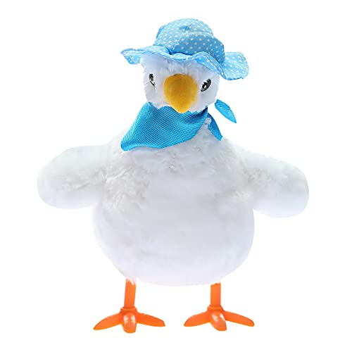 LHZMD Preciosos Juguetes De Peluche De Gallina De Pollo - Niños Musicales De Dibujos Animados Gallina De Gallina Poniendo Huevos Juguete Cantando Columpio Regalos Muñeca