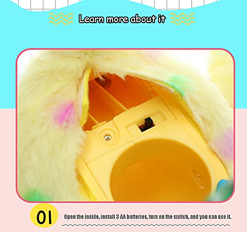 LHZMD Preciosos Juguetes De Peluche De Gallina De Pollo - Niños Musicales De Dibujos Animados Gallina De Gallina Poniendo Huevos Juguete Cantando Columpio Regalos Muñeca