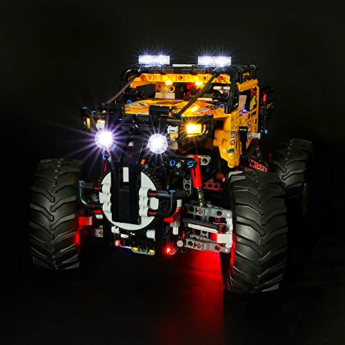 LIGHTAILING Conjunto de Luces (Technic Todoterreno Radical 4 x 4) Modelo de Construcción de Bloques - Kit de luz LED Compatible con Lego 42099 (NO Incluido en el Modelo)