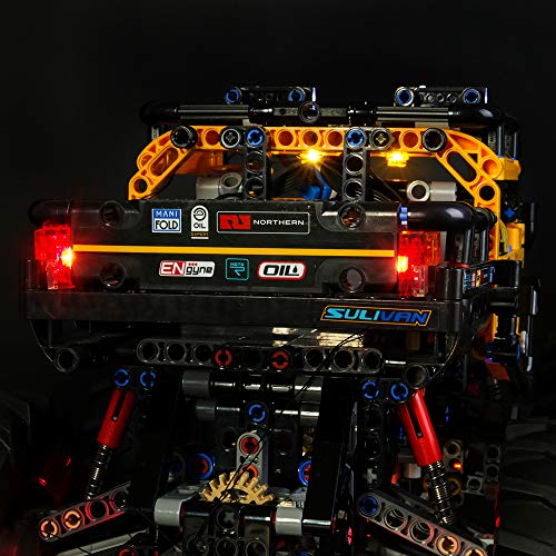 LIGHTAILING Conjunto de Luces (Technic Todoterreno Radical 4 x 4) Modelo de Construcción de Bloques - Kit de luz LED Compatible con Lego 42099 (NO Incluido en el Modelo)