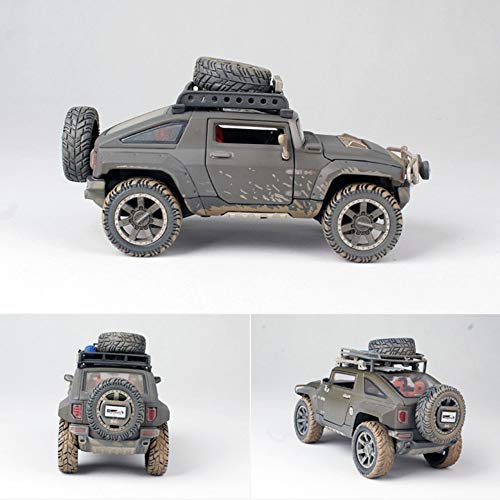 Lili Modelo De Coche Fundido A Presión para Hum-mer 1:24 para HX Concept 2008 Vehículos De Fundición Estática Modelo Coleccionable Juguetes De Coche Deportivo