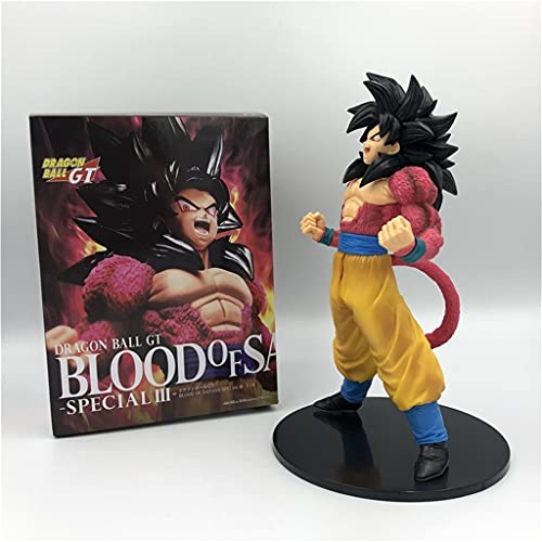 lilongjiao Dragon Ball GT Goku Speail Super Saiyan 4 Blood of Saiyan Break out Combat Ver.- Figura de PVC de 7.9 Pulgadas