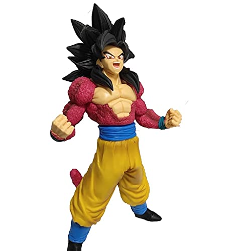 lilongjiao Dragon Ball GT Goku Speail Super Saiyan 4 Blood of Saiyan Break out Combat Ver.- Figura de PVC de 7.9 Pulgadas