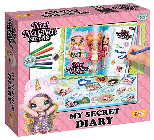 Lisciani - Na Na Na Surprise Mi diario Secreto - Juego educativo creativo para niñas a partir de 6 años (85071)