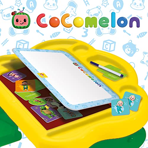 Liscianigiochi- CoComelon-Super Pupitre bebés a Partir de 2 años-Maxi colección de Juegos educativos para los niños más pequeños, Multicolor (90945)