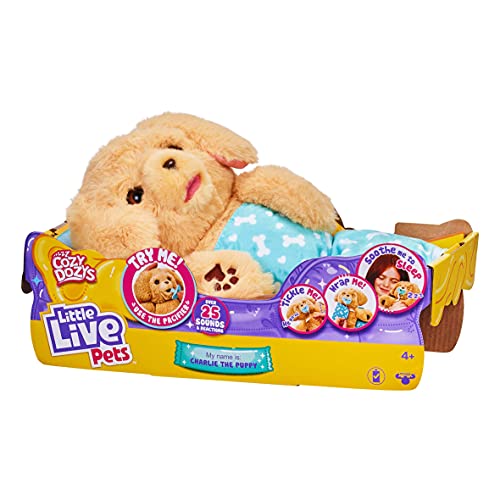 Little Live Pets Cozy Dozys Charlie The Puppy, Multicolor