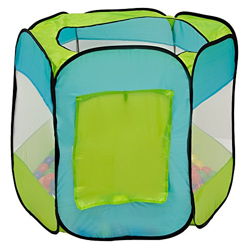 LittleTom Tienda de campaña Juguete para niños 100x100x72cm Piscina de Bolas Azul