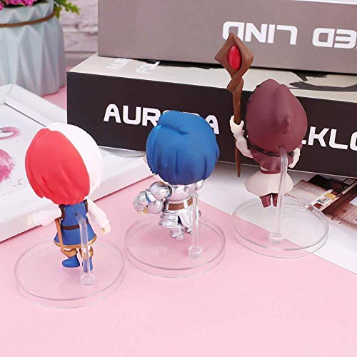 lkw-love My Hero Academy Set de figuritas de PVC Q Midoriya Izuku Todoroki Shoto Bakugou Katsuki LIDA Tenya Ochaco Uraraka Mini Estatua de acción Figurilla Coleccionable 5cm Idea